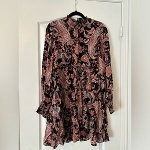 NWT Anthropologie Cady Paisely Tiered Dress XS